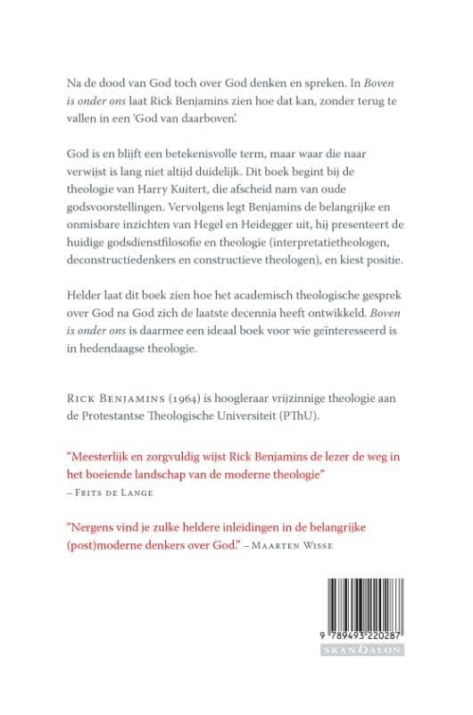 Boven is onder onsbackcover