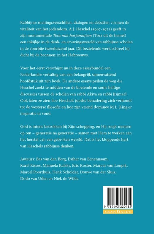 Tora uit de hemelbackcover