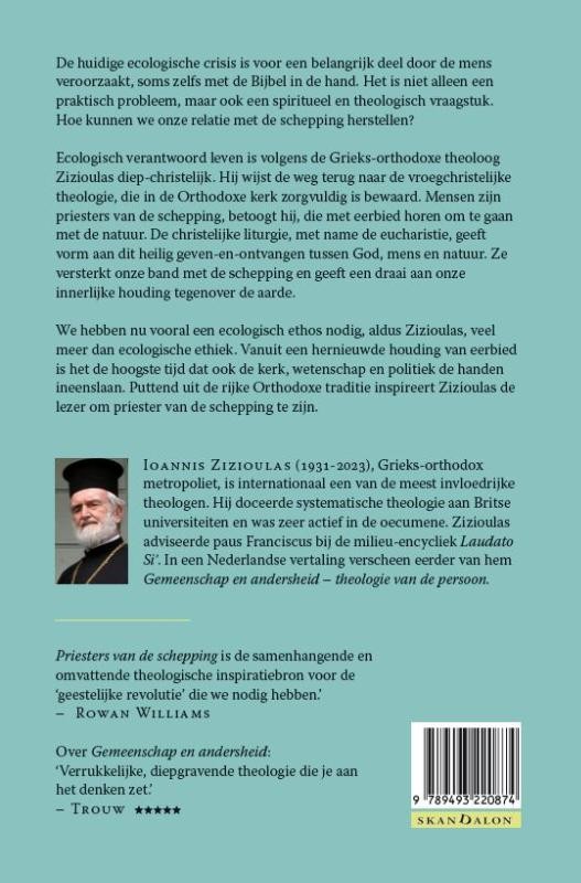 Priesters van de scheppingbackcover
