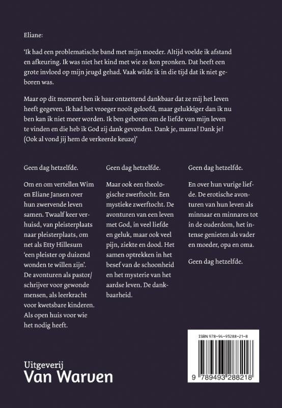 Twee zwervers verliefdbackcover