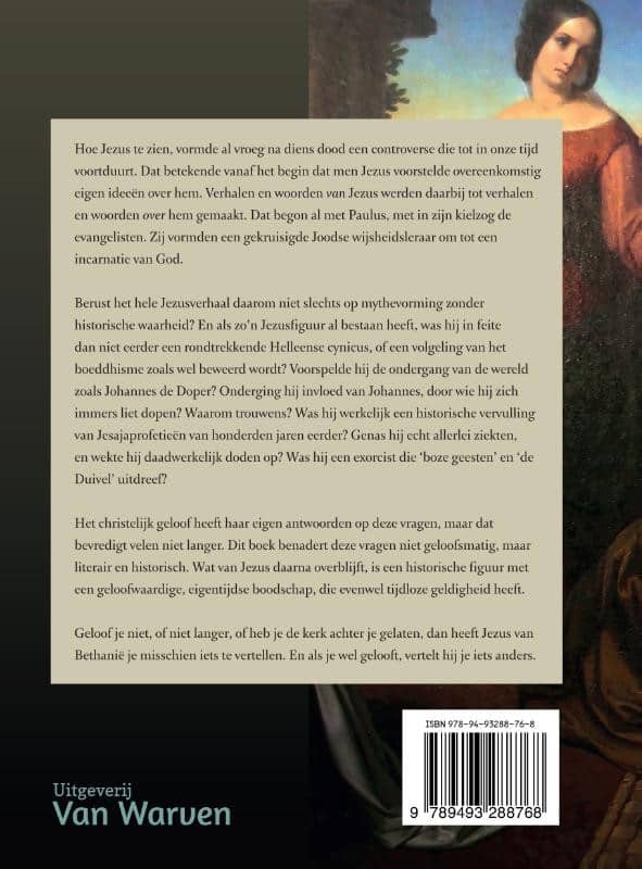 Jezus van Bethaniëbackcover
