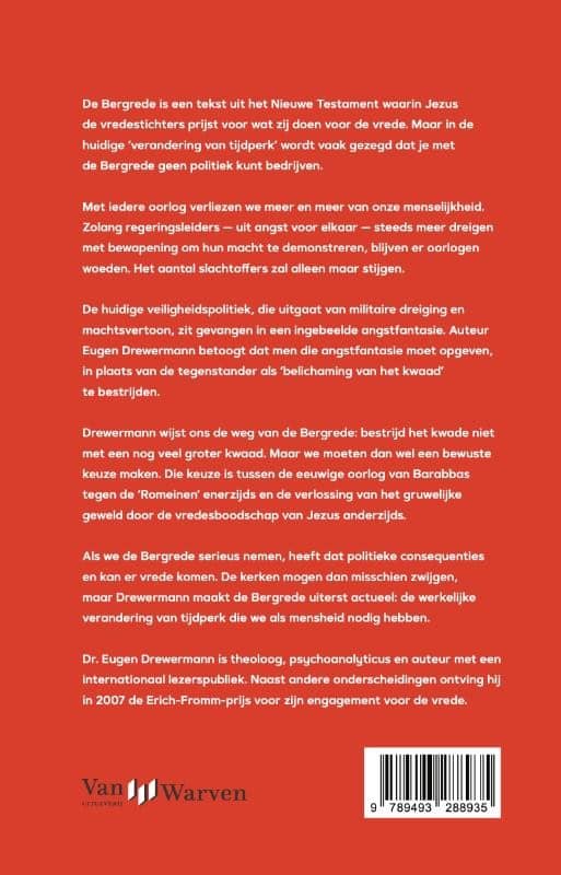 Alleen door vredebackcover
