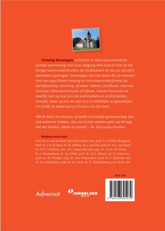 Knielen in kerk en kloosterbackcover