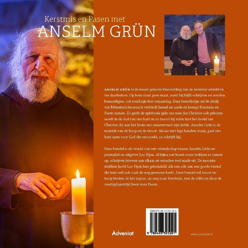 Kerstmis en Pasen met Anselm Grünbackcover