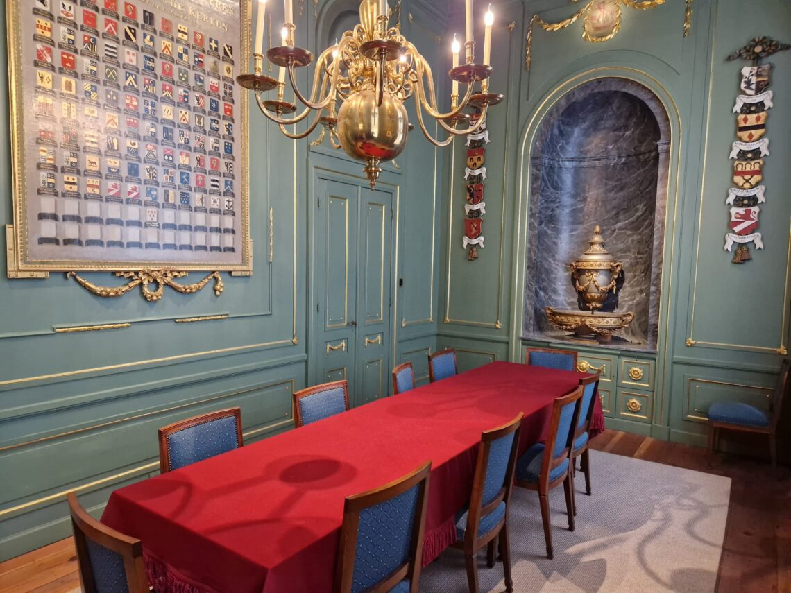 De kerkmeesterskamer in de Nieuwe Kerk van Amsterdam