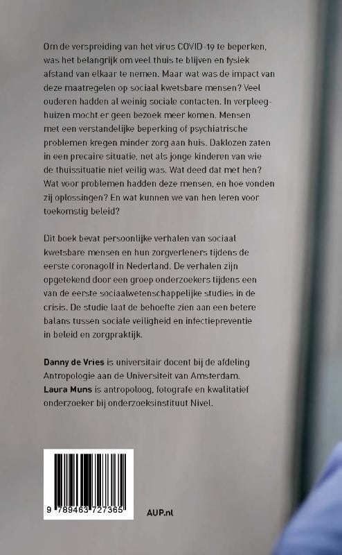 Kwetsbaar op afstandbackcover