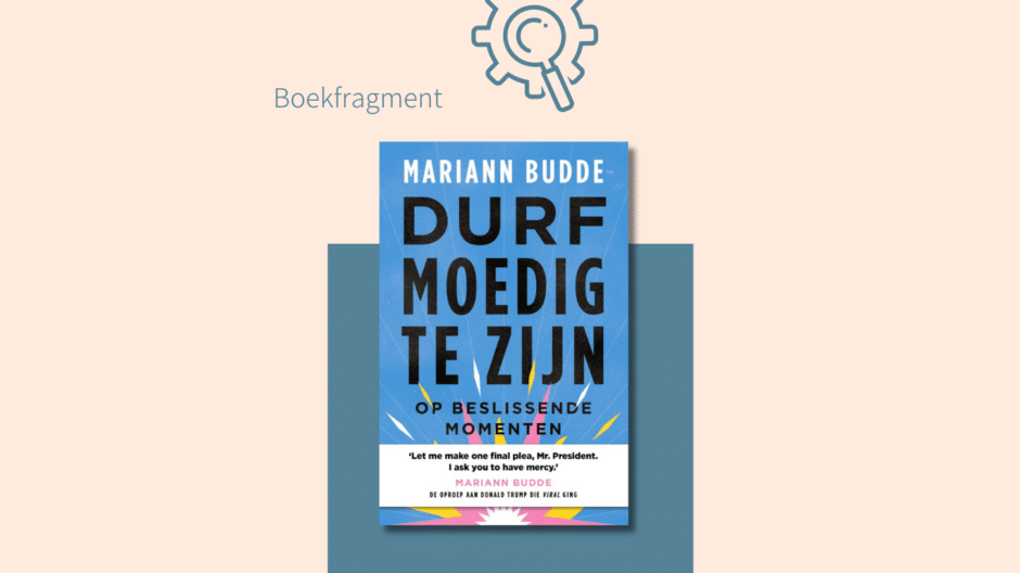 Boek Durf moedig te zijn van Mariann Budde