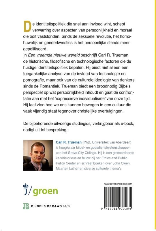 Een vreemde nieuwe wereldbackcover