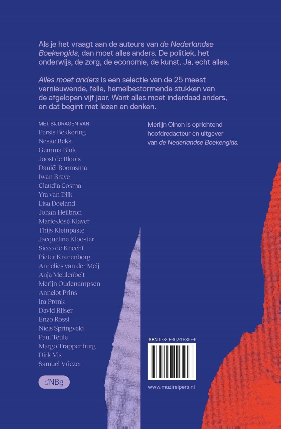 Alles moet andersbackcover
