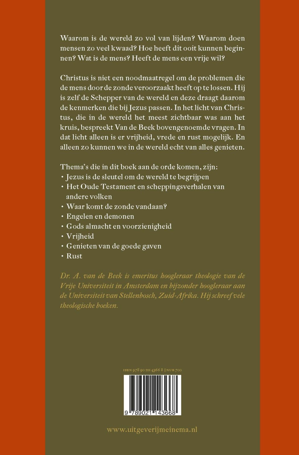 Een lichtkring om het kruisbackcover
