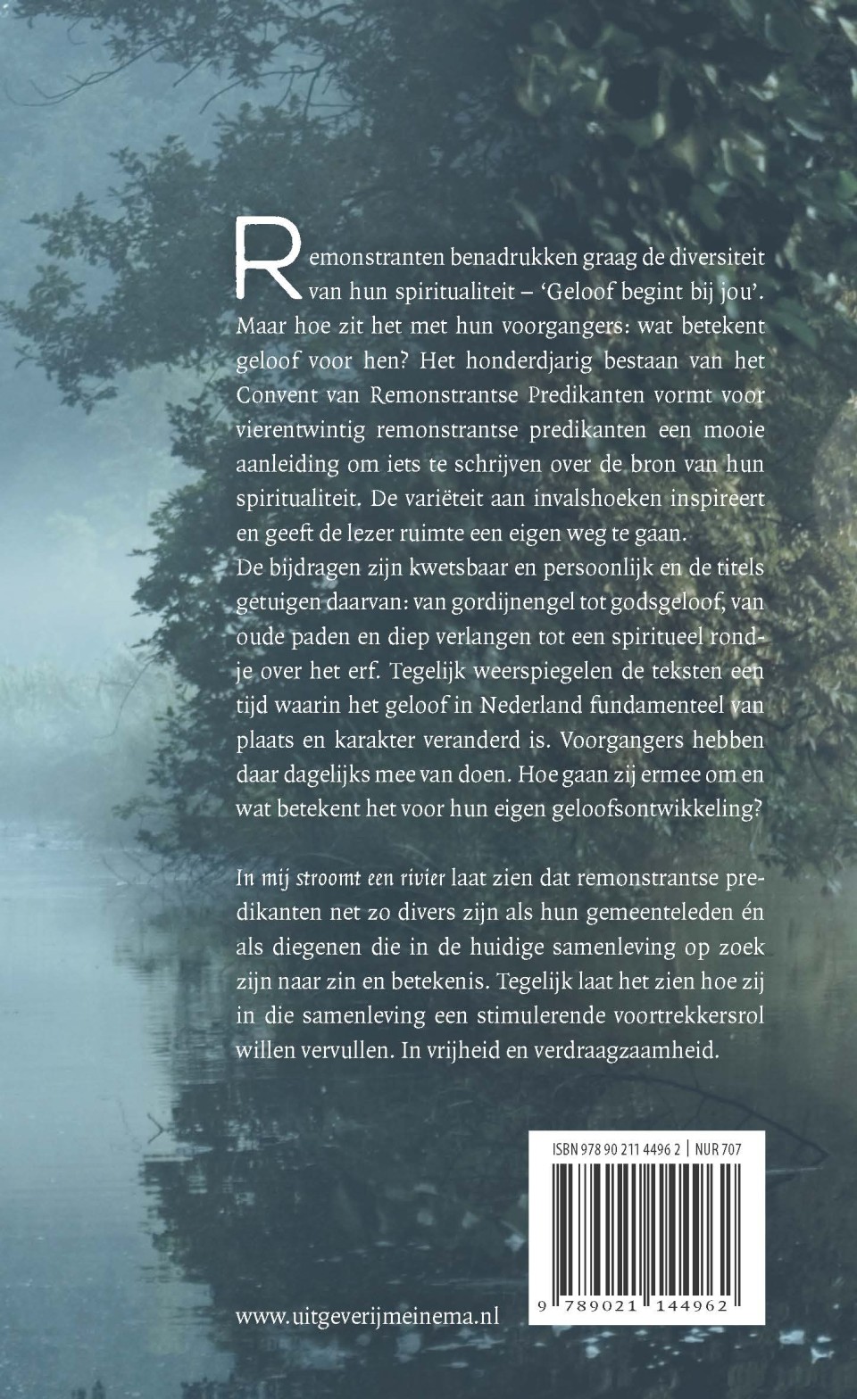 In mij stroomt een rivierbackcover