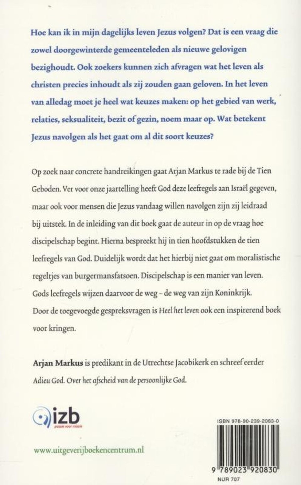 Heel het levenbackcover