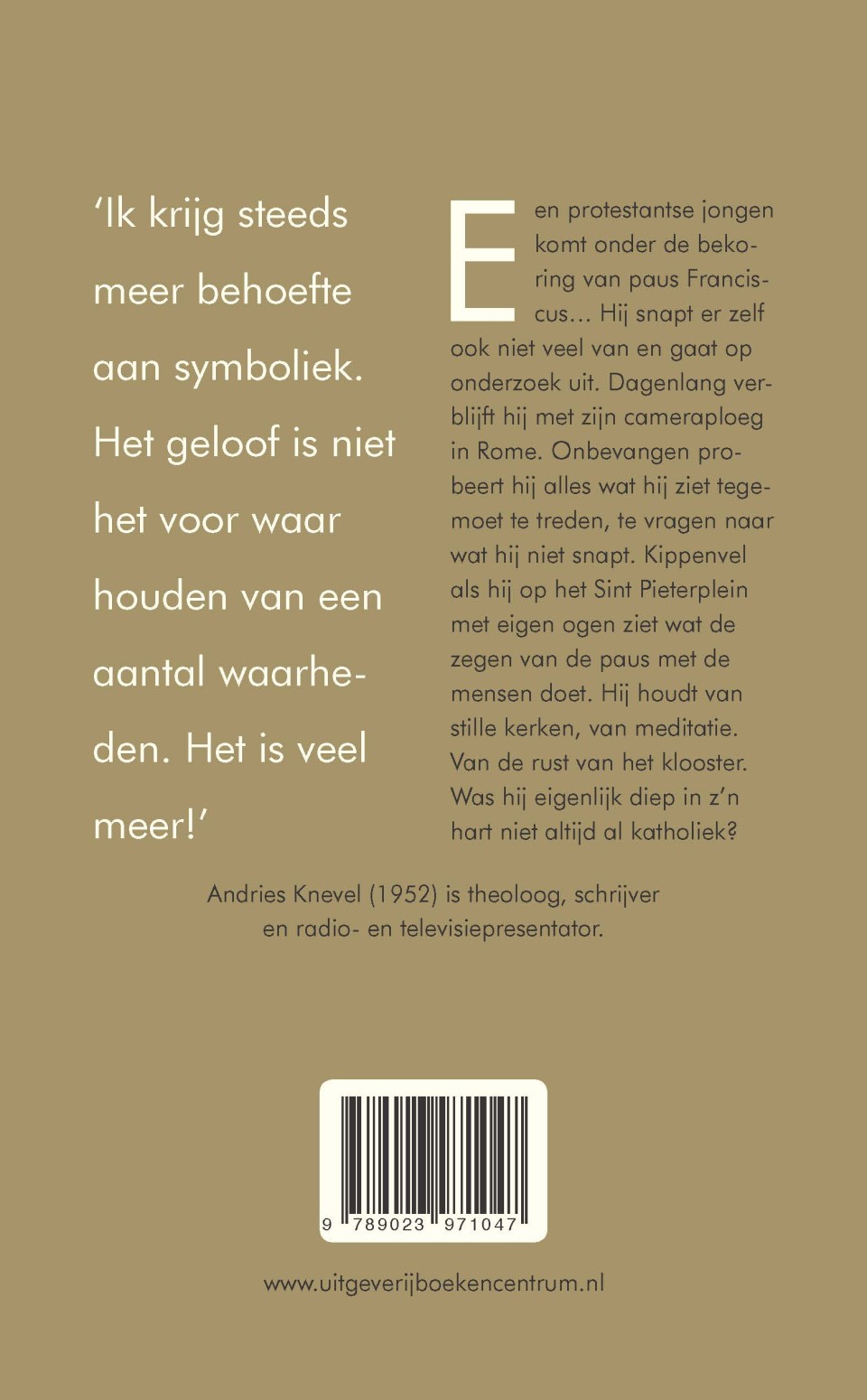 Het geheim van de pausbackcover