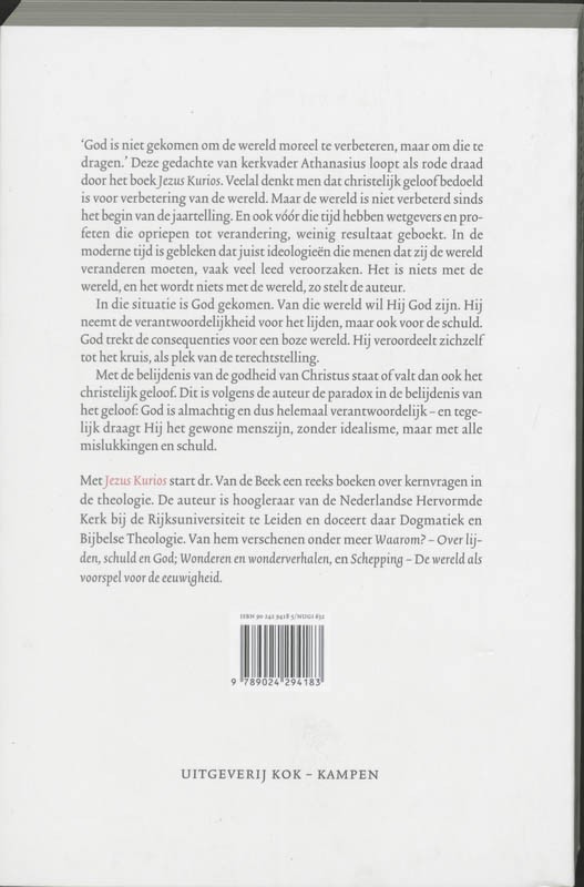 Jezus Kuriosbackcover