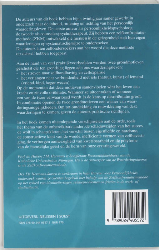 Het verdeelde gemoedbackcover