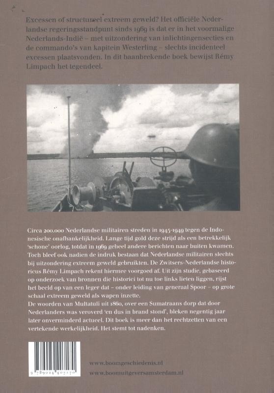 De brandende kampongs van Generaal Spoorbackcover