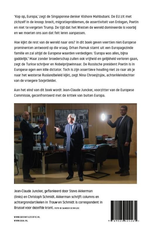 Kop op, Europabackcover