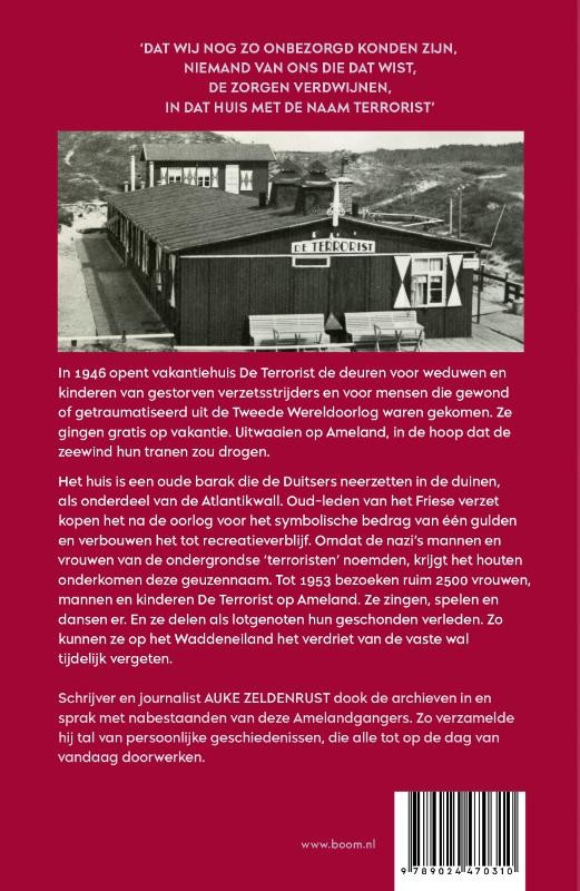 Oorlogstranen op Amelandbackcover