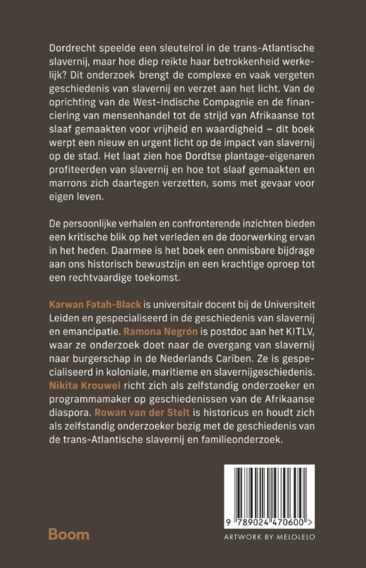 Dordrecht, slavernij en autonomie van 1572 tot nubackcover