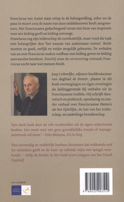 Franciscaans leiderschapbackcover