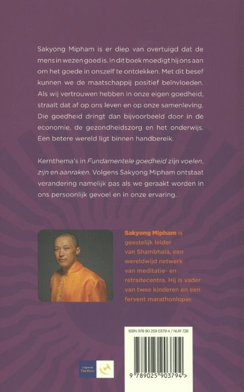 Fundamentele goedheidbackcover