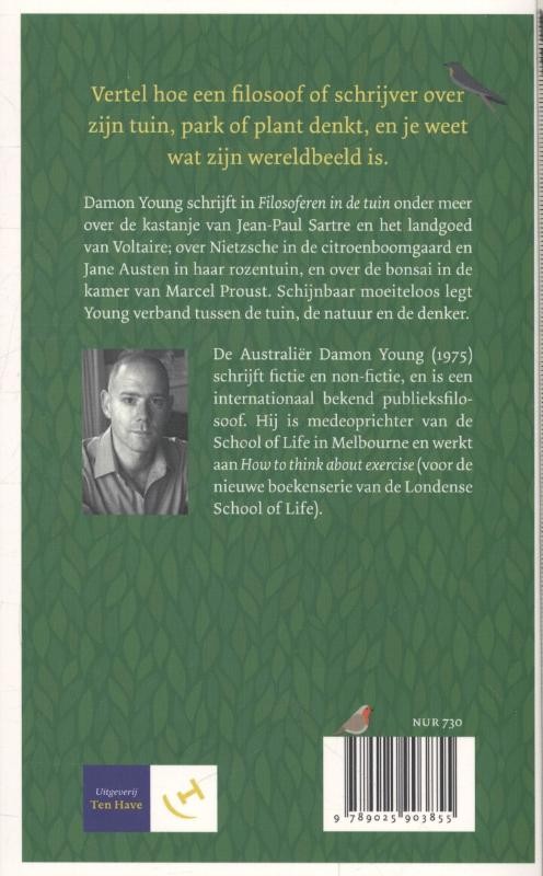 Filosoferen in de tuinbackcover