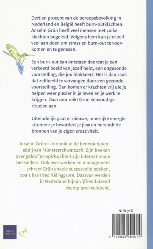 Stress en burn-out voorkomenbackcover