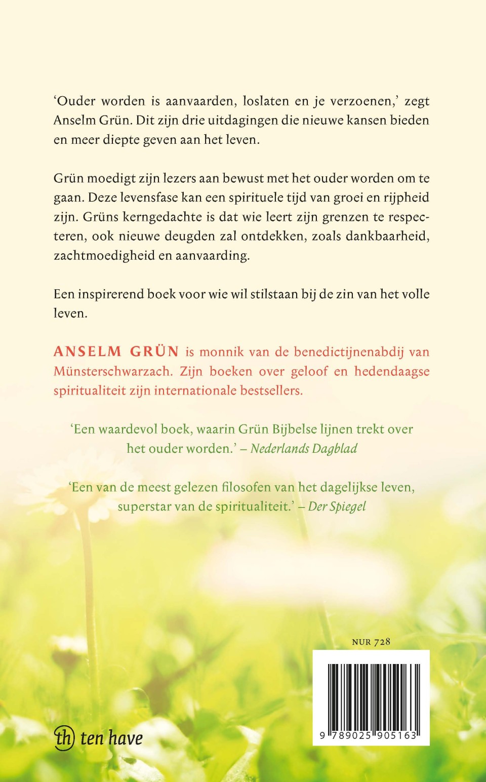 Gelukkig ouder wordenbackcover