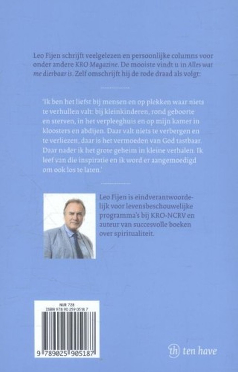 Alles wat me dierbaar isbackcover