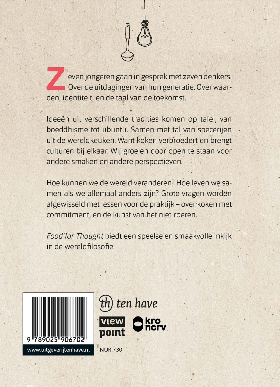 Food for Thoughtbackcover