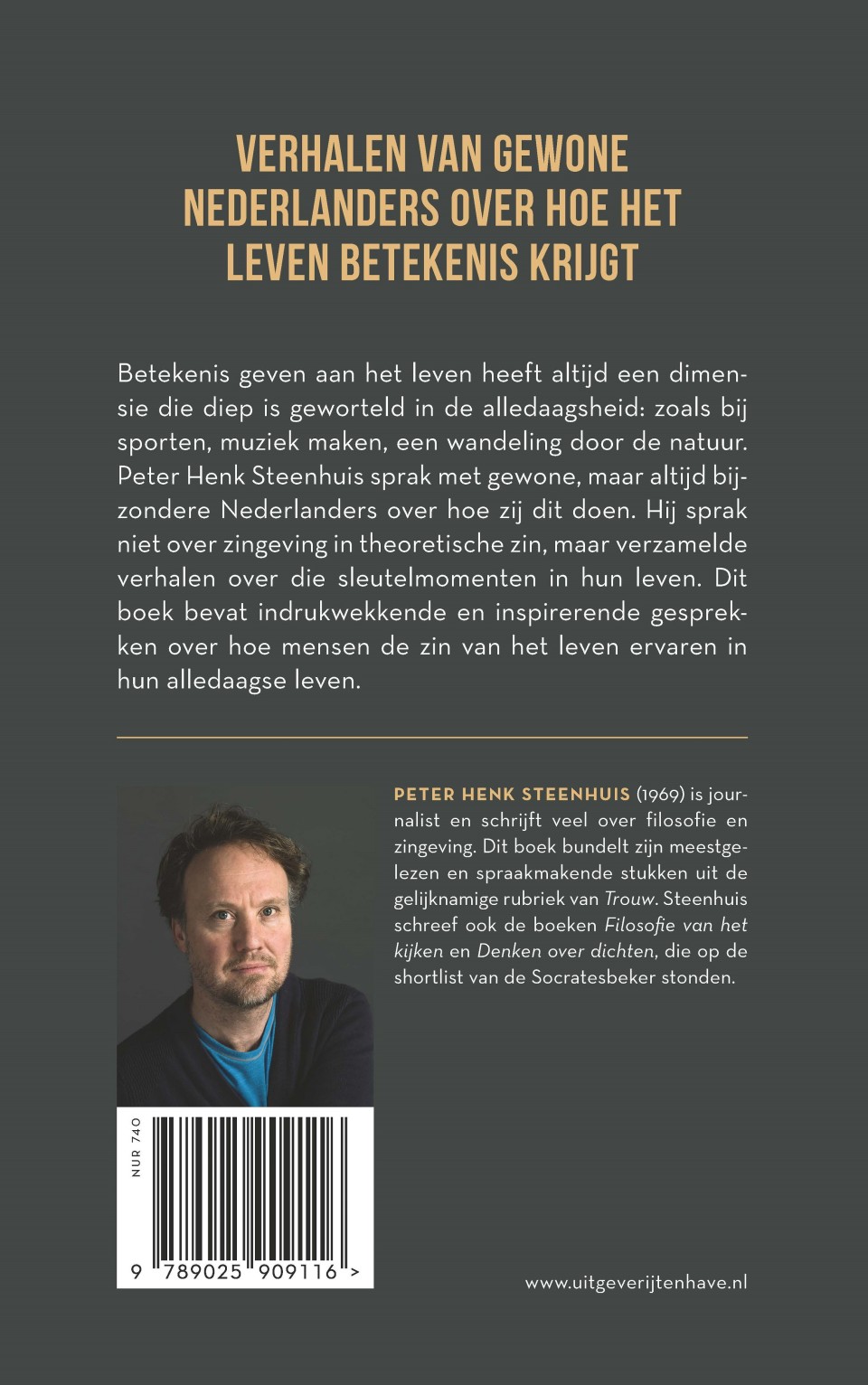 Zin in het alledaagsebackcover