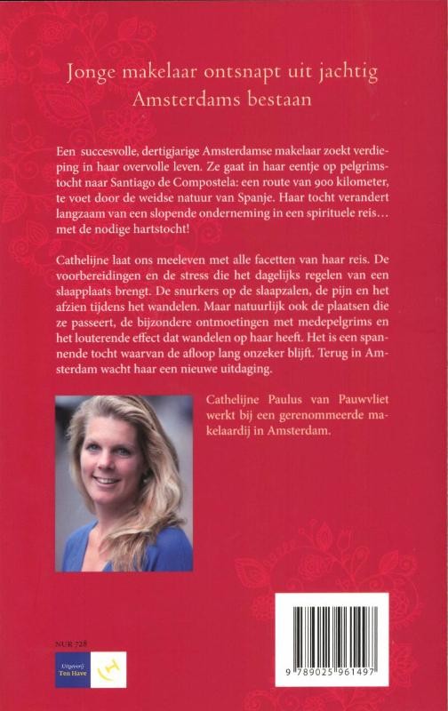 Op hoge hakken naar Santiagobackcover