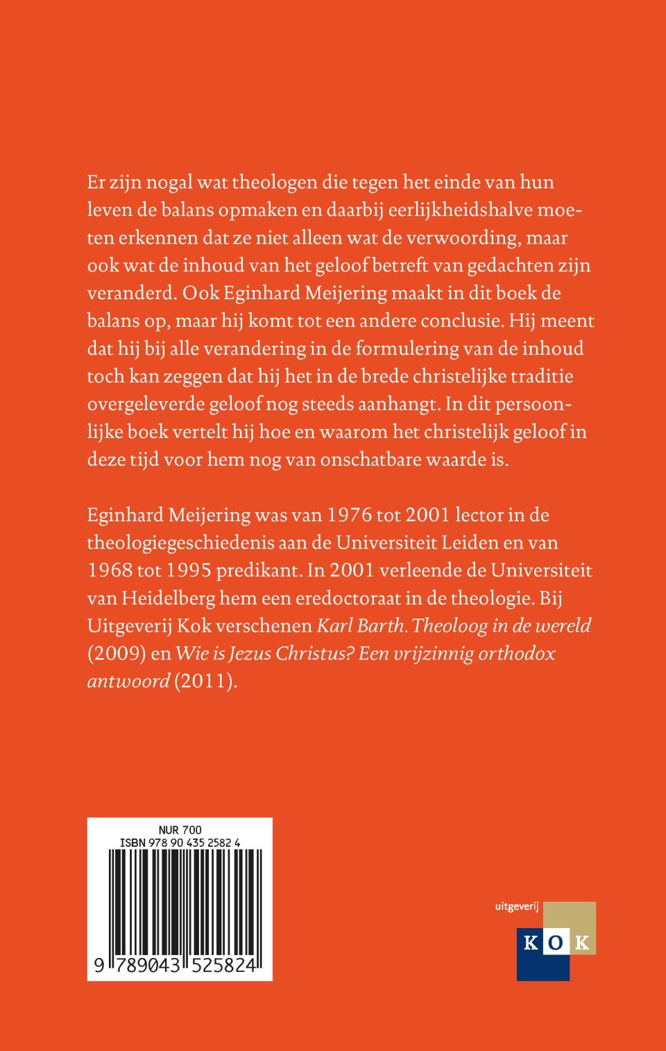 Ja, dat geloof ik (en wel hierom)backcover
