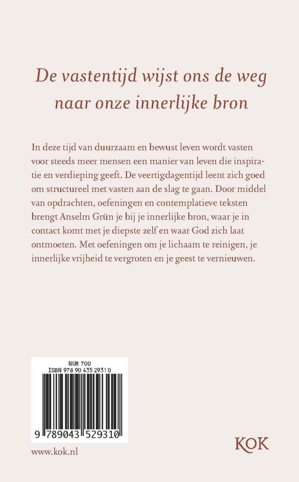 Vastenbackcover