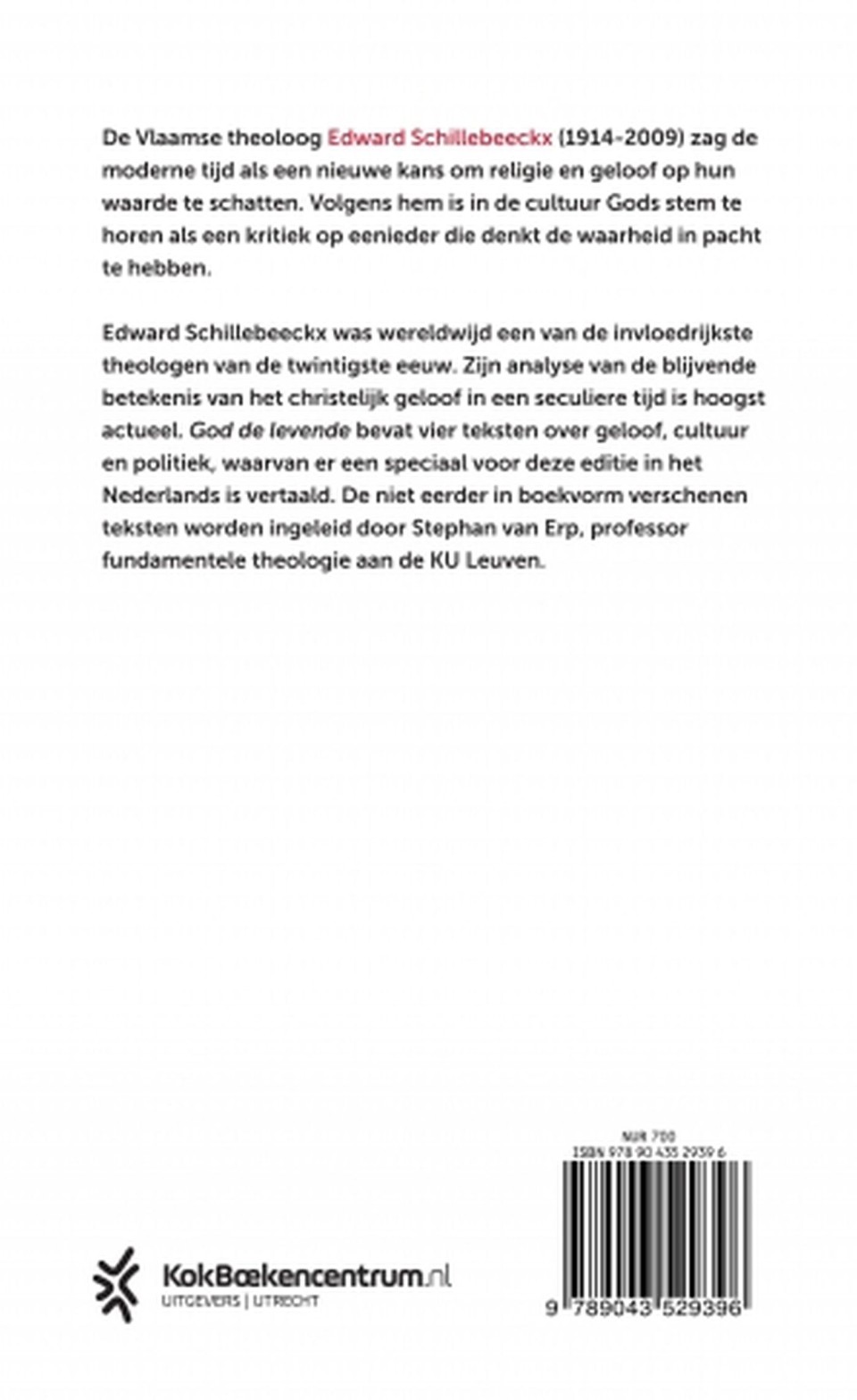 God de levendebackcover
