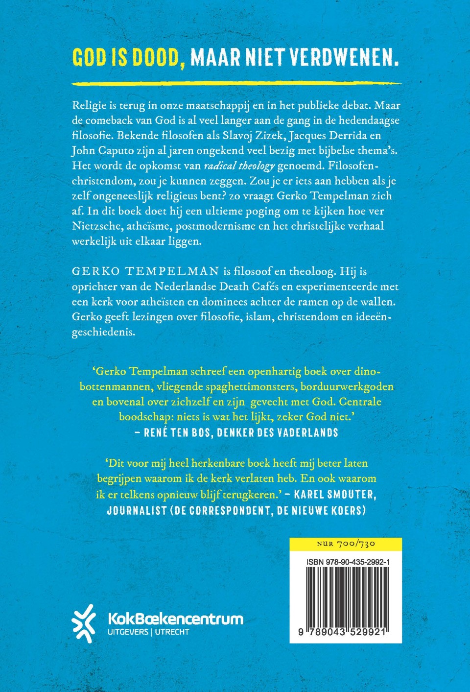 Ongeneeslijk religieusbackcover