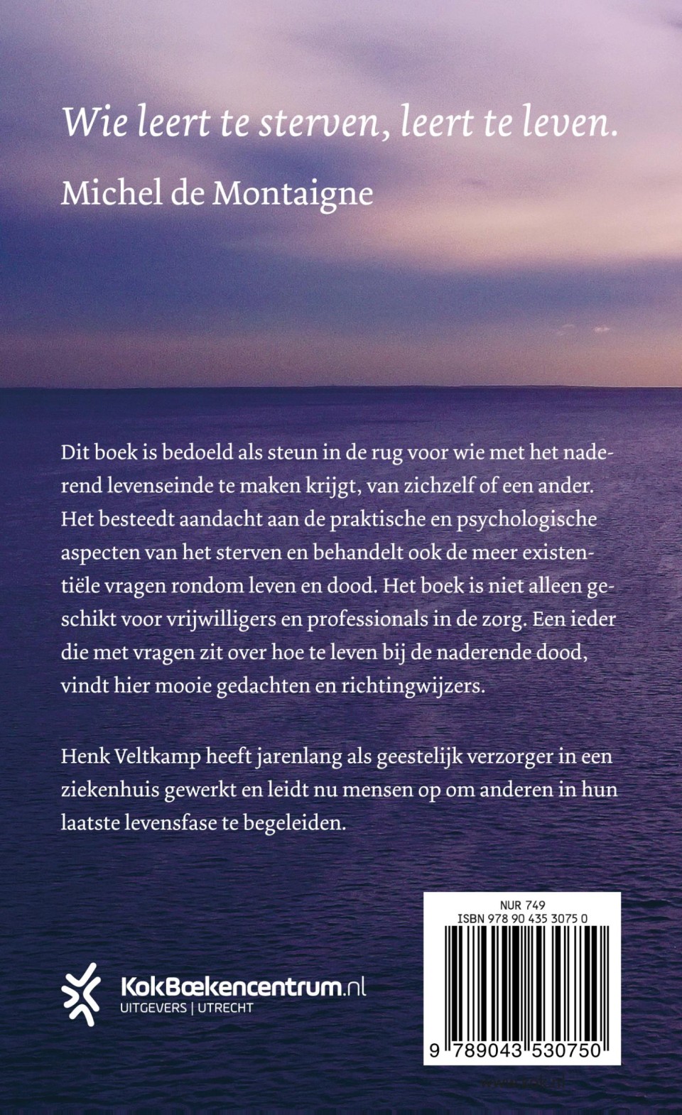 Dichtbij de horizonbackcover