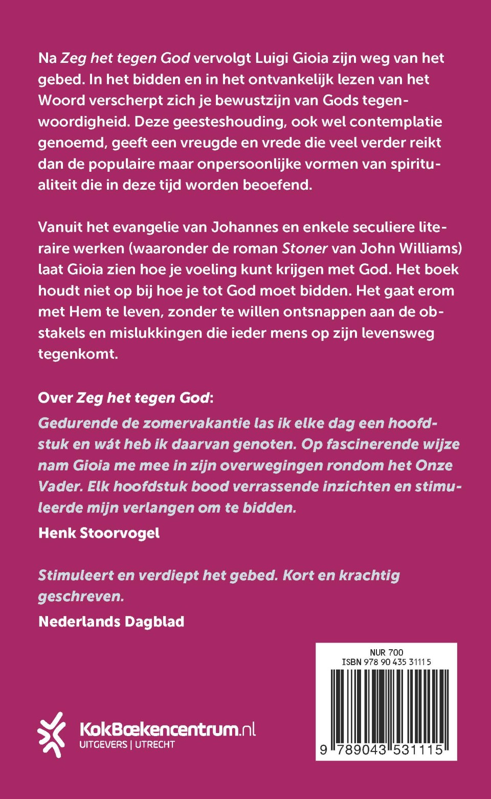 Aangeraakt door Godbackcover