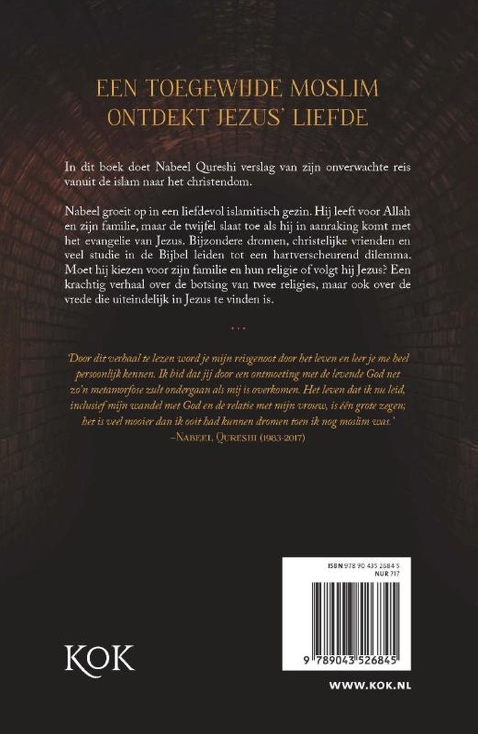 Ik zocht Allah en vond Jezusbackcover