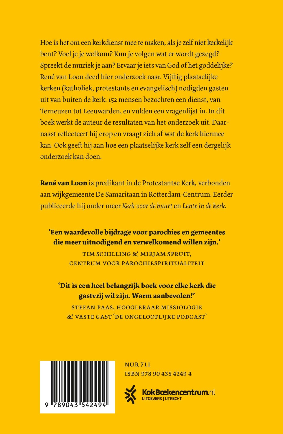 Te gast in de kerkbackcover