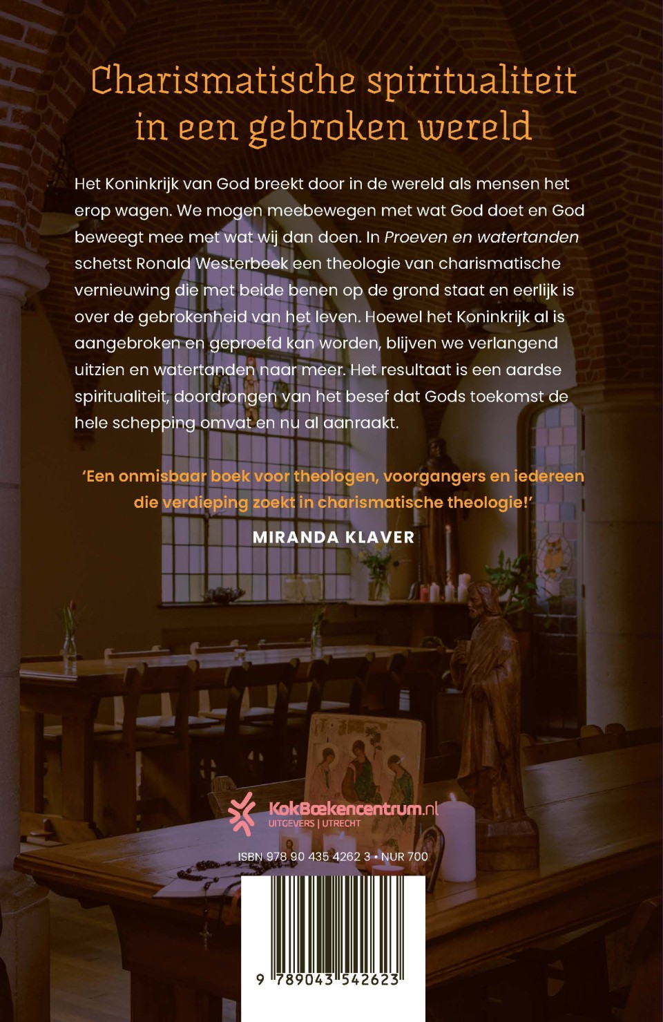 Proeven en watertandenbackcover