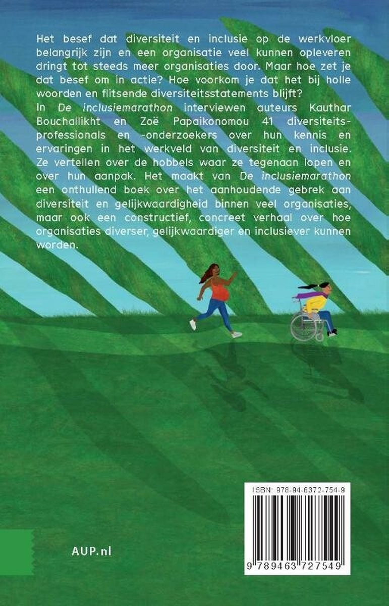 De inclusiemarathonbackcover