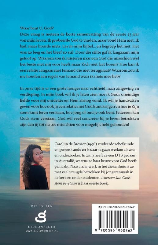 Iedereen kan Gods stem verstaanbackcover