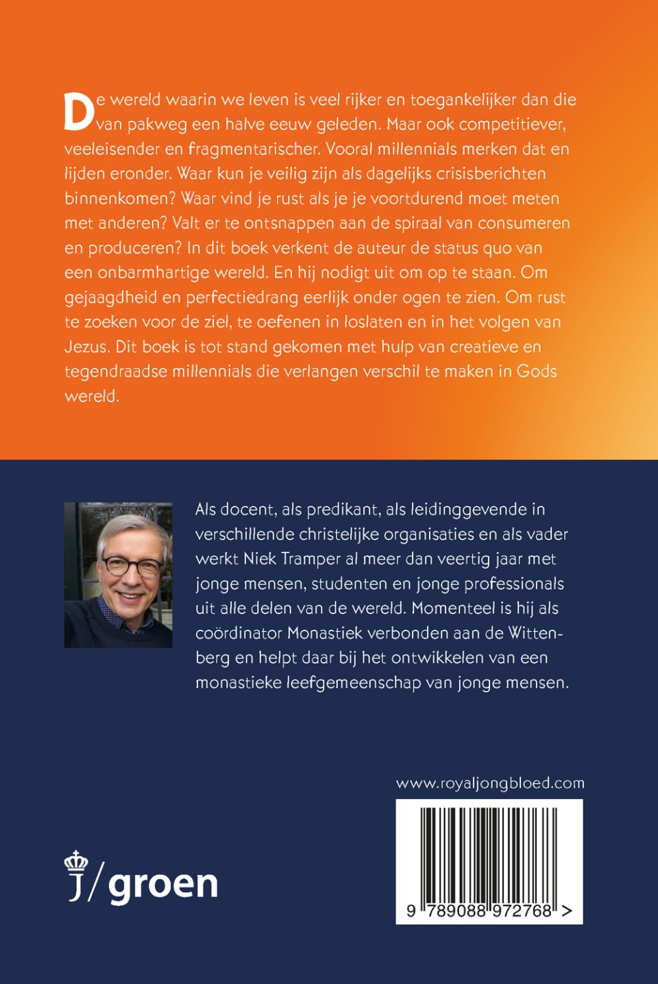 Onrustig is ons hartbackcover