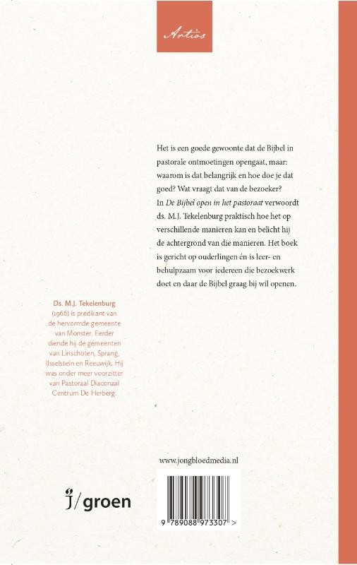De Bijbel open in het pastoraatbackcover