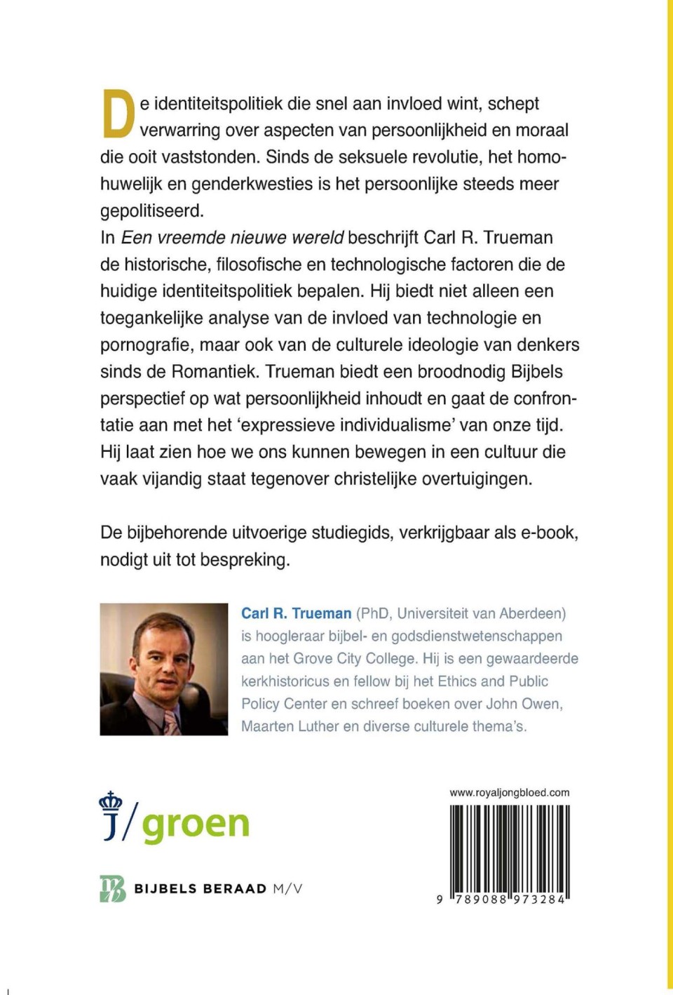Een vreemde nieuwe wereldbackcover