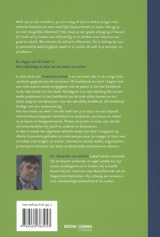 Praktische ethiekbackcover