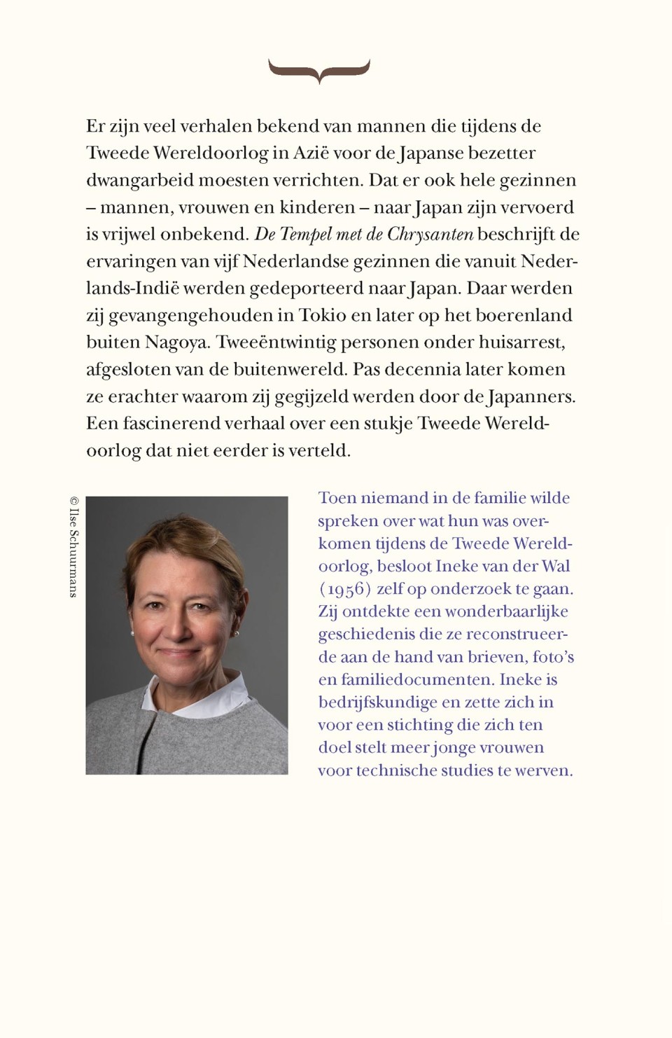 De tempel met de chrysantenbackcover