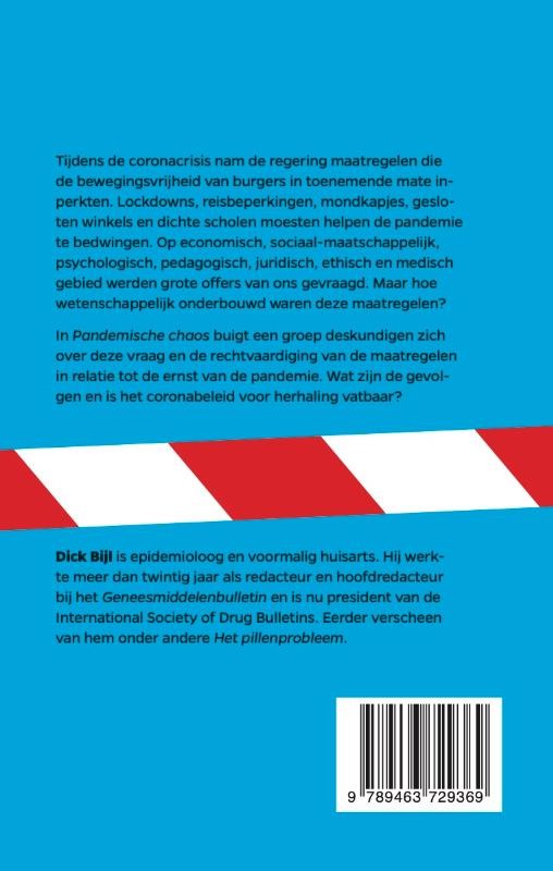 Pandemische chaosbackcover