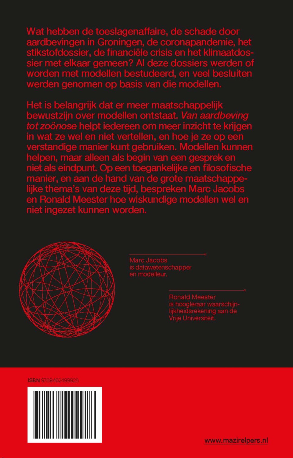 Van aardbeving tot zoönosebackcover